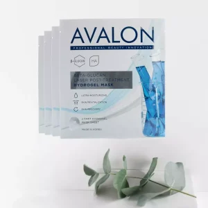 Avalon BETA- glucan laser post-treatment hydrogel mask