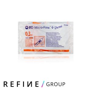 BD Micro-Fine Demi 0.3ml Syringe 0.3mm (30G) x 8mm [Pack of 10]