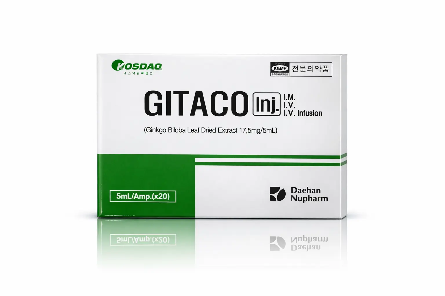 Gingko Gitaco 5ml*20 vials