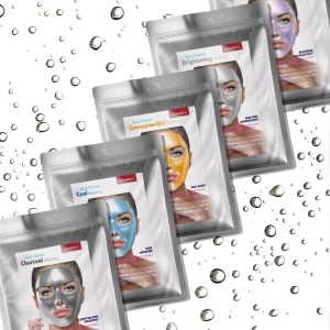Glomedic Aqua Peptide Modeling Mask (Collagen/Brightening/Cool/Coenzyme Q10/Charcoal)