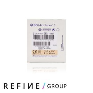 BD Microlance™ Hypodermic Needle, 19 G (cream), 40 mm, 1½”