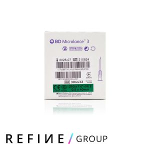 BD Microlance™ Hypodermic Needle, 21 G (green), 40 mm, 1½”