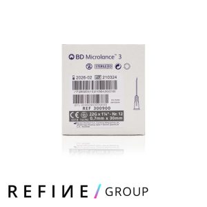 BD Microlance™ Hypodermic Needle, 22 G (black), 30 mm, 1¼”