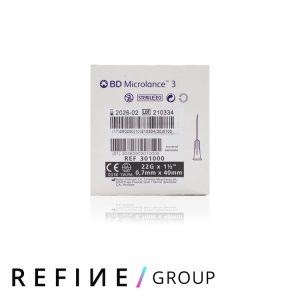 BD Microlance™ Hypodermic Needle, 22 G (black), 40 mm, 1½