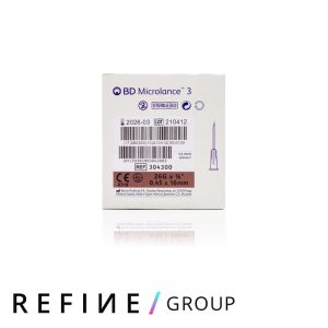 BD Microlance™ Hypodermic Needle, 26 G (brown), 16 mm, 5/8″