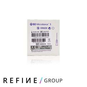 BD Microlance™ Hypodermic Needle, 27 G (grey), 13 mm, ½”