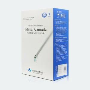 Mirror Cannula Non-toxic, Non-pyrogenic (without pinching needle) 50ea per box