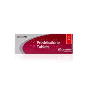 Prednisolone 5mg x 28 Tablets