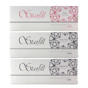 STARFILL Plus/Deep Plus/Implant Plus filler HA with Lidocaine