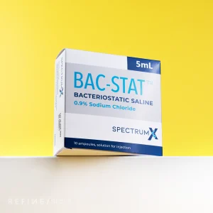 BAC-STAT Bacteriostatic Saline 0.9% (5ml x 10 amps)