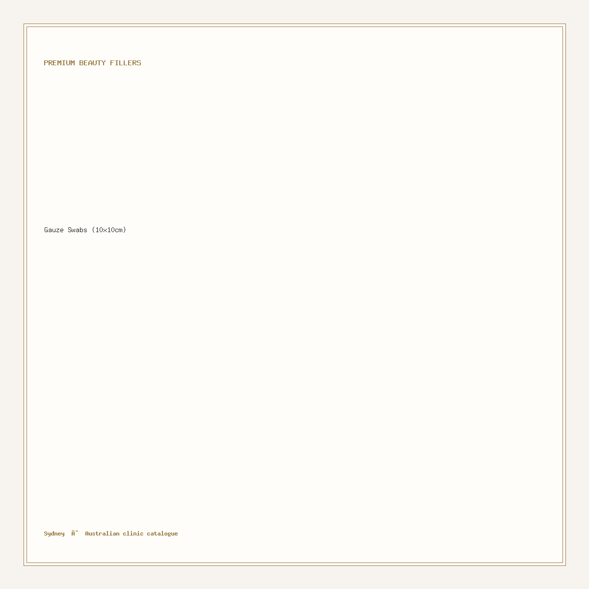 Gauze Swabs (10x10cm)