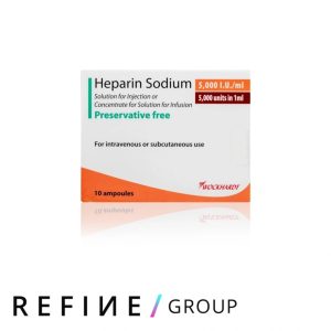 Heparin Preservative Free 5,000iu/ml (Pack of 10)