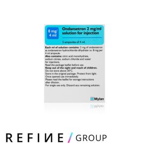 Ondansetron 8mg/4ml Solution for Injection