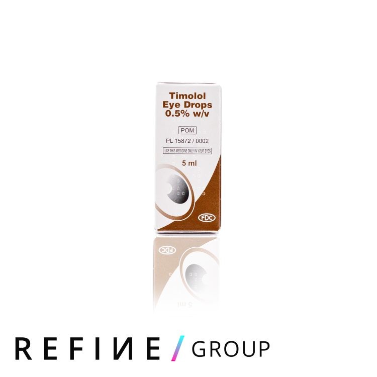 Timolol Eye Drops 0.5% x 5ml