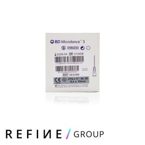 BD Microlance™ Hypodermic Needle, 27 G (grey), 19 mm, ¾”