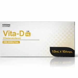 VITA-D 200,000IU INJECTION (Vitamin D3) 5mg 1ml x 10 amp