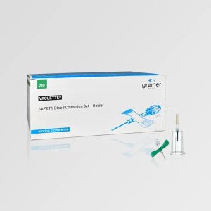 Vacuette Safety Blood Collection Set + Holder 21G x 19 mm